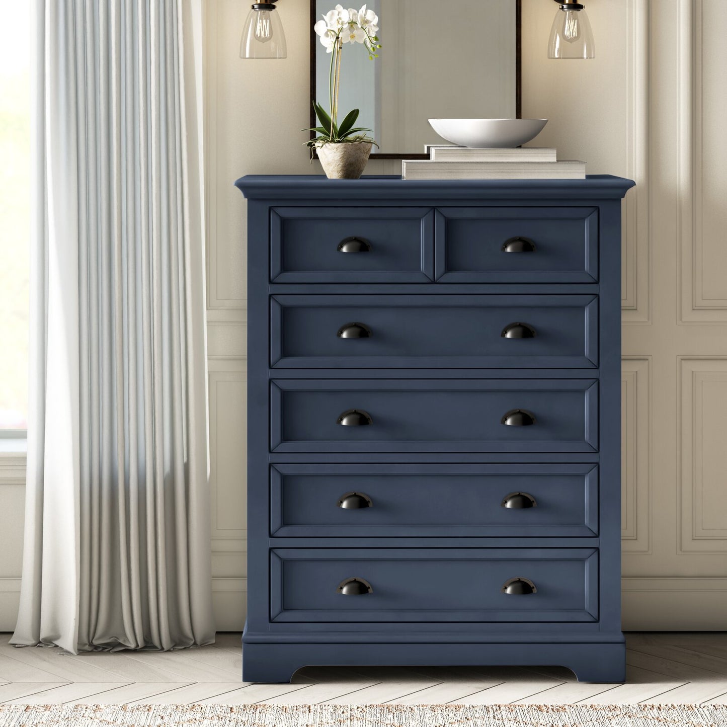 Alicea 6 - Drawer Dresser