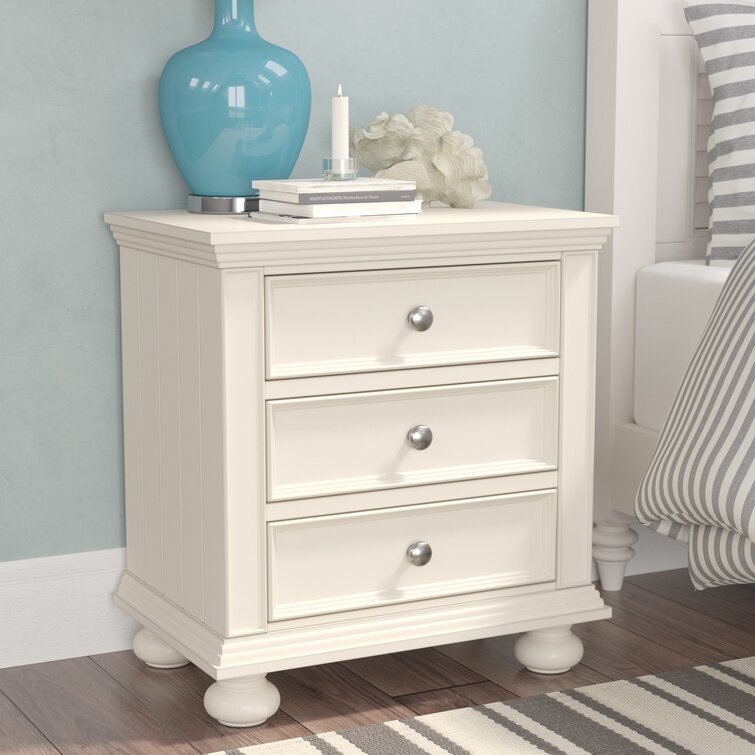 28'' Tall 3 - Drawer Nightstand  Set of 2