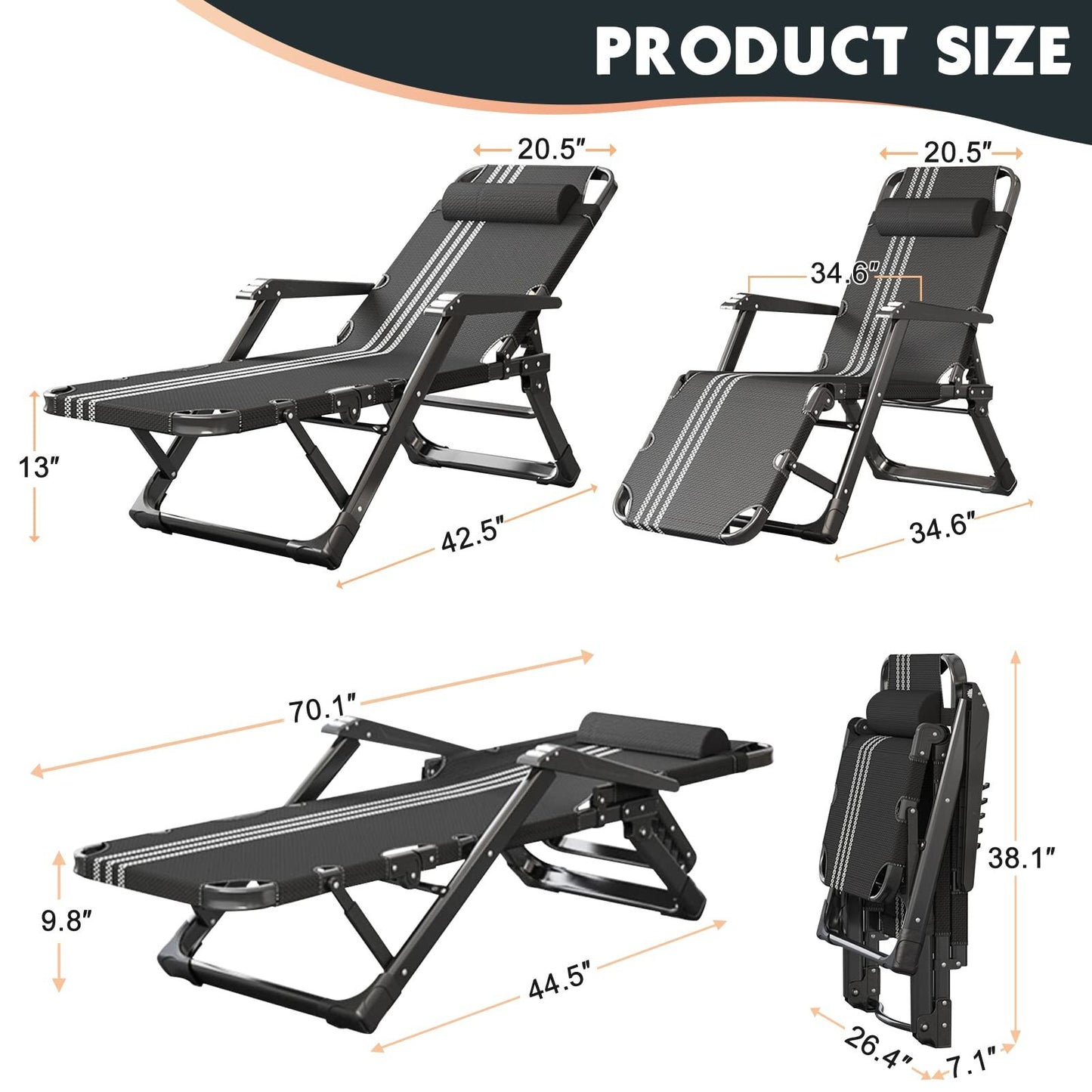 Portable Outdoor Deck Chair