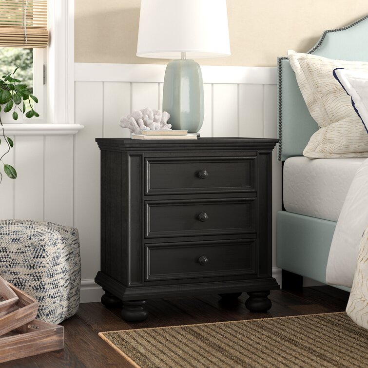 28'' Tall 3 - Drawer Nightstand  Set of 2