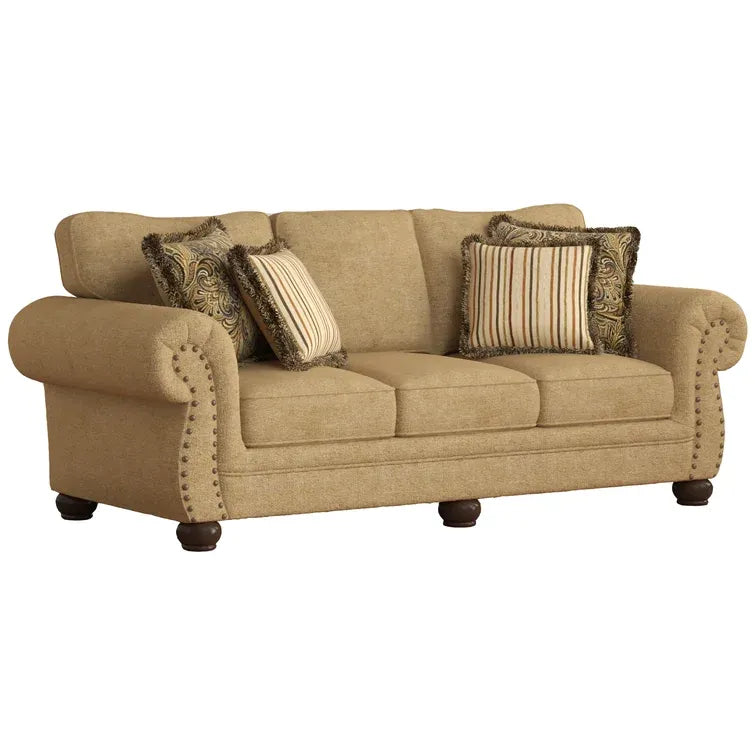 Freida 93'' Rolled Arm Sofa