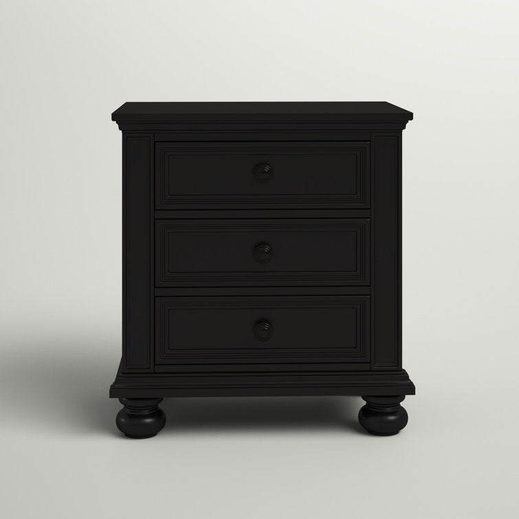 28'' Tall 3 - Drawer Nightstand  Set of 2