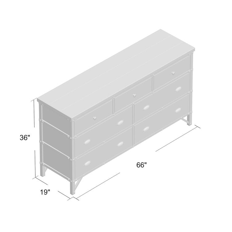 Haverhill 7 - Drawer Dresser