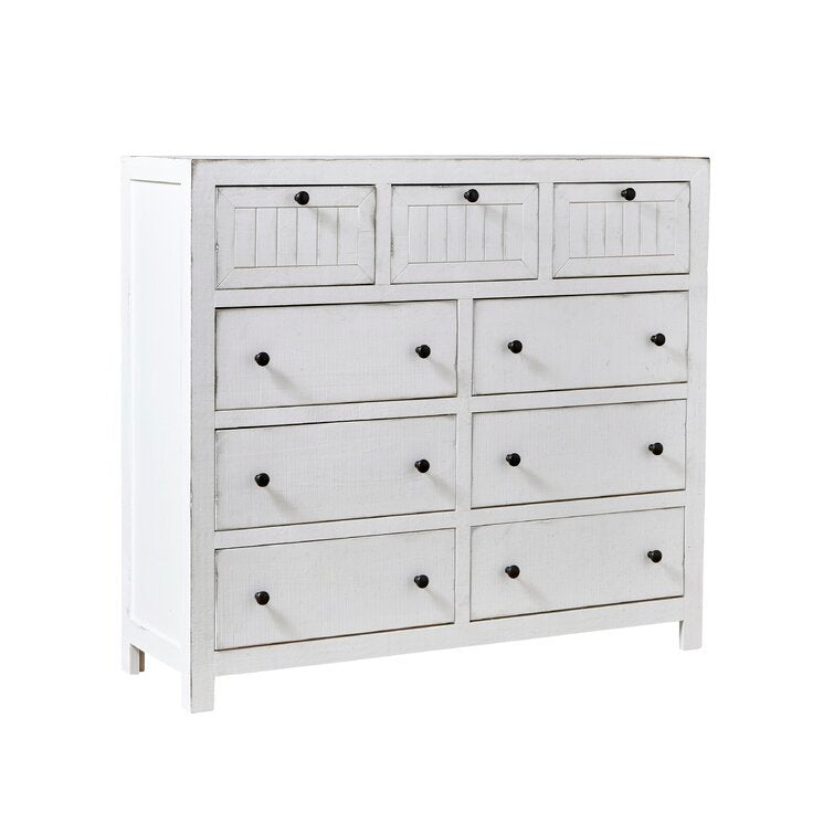 Sargent 9 Drawer 54'' W Solid Wood Dresser