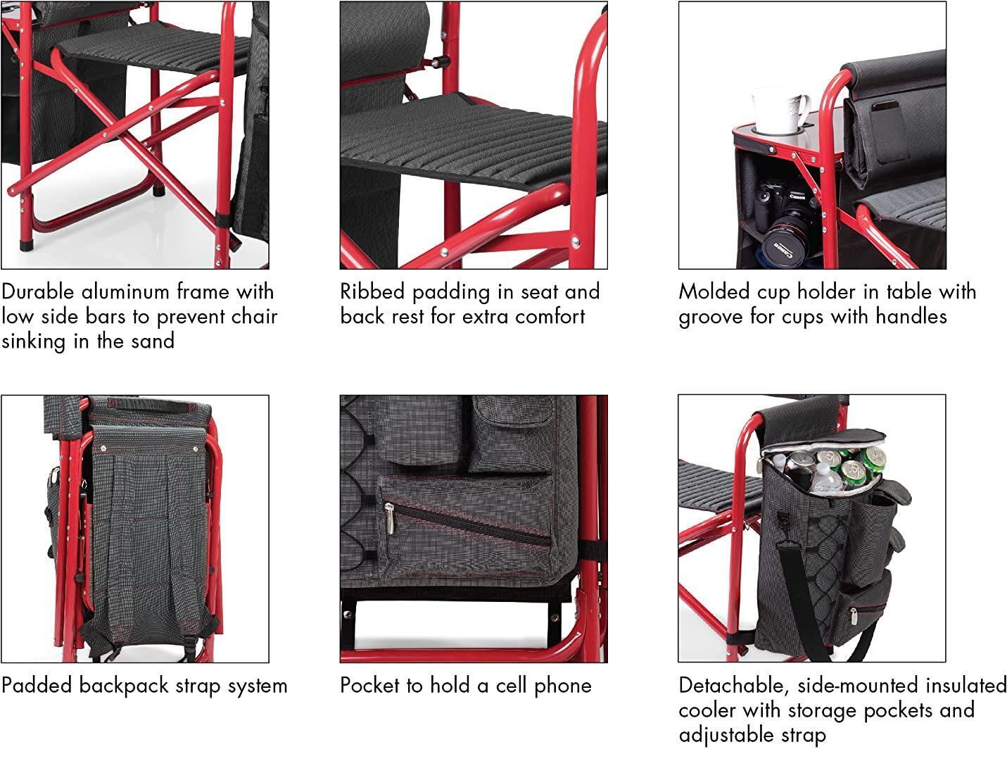 💥Almost Sold Out🔥Multifunctional Camping Chair With Side Table