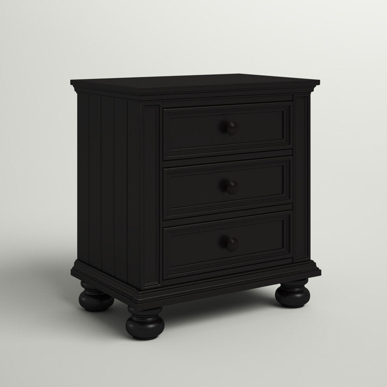 28'' Tall 3 - Drawer Nightstand  Set of 2